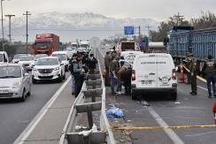 Dos adultos mayores heridos a bala tras robo a camión en Ruta 68: uno se mantiene en riesgo vital Dos adultos mayores heridos a bala tras robo a camión en Ruta 68: uno se mantiene en riesgo vital