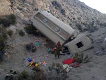 Camión militar cayó por barranco en la Región de Tarapacá: Dos uniformados resultaron heridos Camión militar cayó por barranco en la Región de Tarapacá: Dos uniformados resultaron heridos
