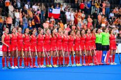 ¡Emocionante! Técnico de las Roja llegó a las lágrimas en entonación de himno en Mundial de Hockey ¡Emocionante! Técnico de las Roja llegó a las lágrimas en entonación de himno en Mundial de Hockey