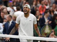 Nick Kyrgios: El polémico rival de Garín (a quien ya le dedicó palabras) en cuartos de Wimbledon Nick Kyrgios: El polémico rival de Garín (a quien ya le dedicó palabras) en cuartos de Wimbledon