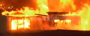 Incendio consumió en su totalidad un retén de Carabineros en Punta Arenas Incendio consumió en su totalidad un retén de Carabineros en Punta Arenas