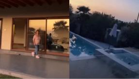 Con piscina incluida: Pailita muestra el interior de su nueva casa Con piscina incluida: Pailita muestra el interior de su nueva casa