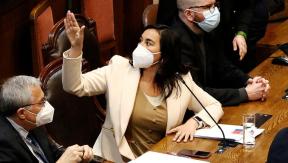 "Parece que se pegaron en la cabeza": La frase por la que Siches tuvo que disculparse en la Cámara "Parece que se pegaron en la cabeza": La frase por la que Siches tuvo que disculparse en la Cámara