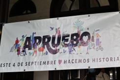 "Casas para el Apruebo": Servel dice que es legítimo, pero requiere autorización escrita del dueño "Casas para el Apruebo": Servel dice que es legítimo, pero requiere autorización escrita del dueño