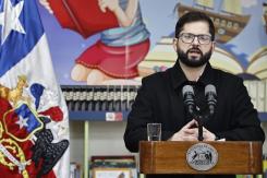 Boric descarta “veto” a Claudio Grossman y acusa a sectores que “se creen dueños de la Cancillería” Boric descarta “veto” a Claudio Grossman y acusa a sectores que “se creen dueños de la Cancillería”