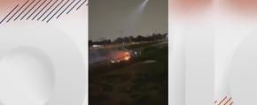Encerrona a camión de transportes terminó en balacera e incendio en la Ruta 68 Encerrona a camión de transportes terminó en balacera e incendio en la Ruta 68