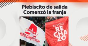 [VIDEO] Revive la primera emisión de la franja del Apruebo y del Rechazo