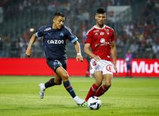 Alexis debutó con el Marsella en trabajado empate ante el Stade Brestois