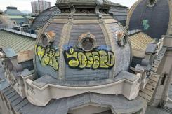 Gobierno Regional Metropolitano se querella por rayados en cúpula del Museo Nacional de Bellas Artes Gobierno Regional Metropolitano se querella por rayados en cúpula del Museo Nacional de Bellas Artes
