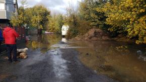 Declaran alerta roja en Concepción por desborde del Río Andalién Declaran alerta roja en Concepción por desborde del Río Andalién