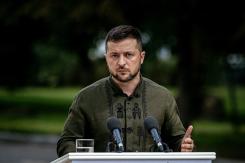 Ucrania luchará "hasta el final", dice Zelenski en el Día de la Independencia Ucrania luchará "hasta el final", dice Zelenski en el Día de la Independencia