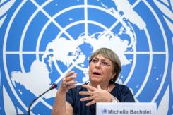 Ex Presidenta Michelle Bachelet aún no sabe cuándo publicará su informe sobre Xinjiang Ex Presidenta Michelle Bachelet aún no sabe cuándo publicará su informe sobre Xinjiang