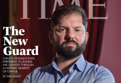 Revista Time destaca en su portada a Presidente Boric de cara al Plebiscito Revista Time destaca en su portada a Presidente Boric de cara al Plebiscito