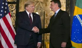 Trump apoya candidatura Bolsonaro en Brasil y lo tilda del "Trump tropical" Trump apoya candidatura Bolsonaro en Brasil y lo tilda del "Trump tropical"
