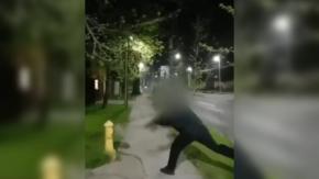 Municipalidad de Las Condes se querella por joven que rompió grifo con una piedra Municipalidad de Las Condes se querella por joven que rompió grifo con una piedra
