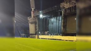 Los conciertos volvieron con todo: Vélez jugará en su cancha con un escenario pegado al arco Los conciertos volvieron con todo: Vélez jugará en su cancha con un escenario pegado al arco