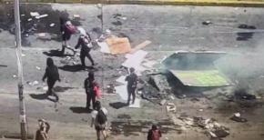Carabineros reporta cuatro detenidos por desmanes en cercanías de Plaza Baquedano Carabineros reporta cuatro detenidos por desmanes en cercanías de Plaza Baquedano