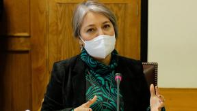 Ministra Jara por rezagados en PGU: "La ley venía con una letra chica" Ministra Jara por rezagados en PGU: "La ley venía con una letra chica"