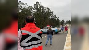 Alcalde de Puchuncaví bloqueó accesos a la comuna tras acusar falta de seguridad Alcalde de Puchuncaví bloqueó accesos a la comuna tras acusar falta de seguridad