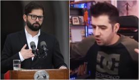 Difunden en TikTok falso video de popular streamer Auronplay contra el Presidente Gabriel Boric Difunden en TikTok falso video de popular streamer Auronplay contra el Presidente Gabriel Boric