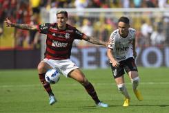 Final de Libertadores: Flamengo, con Vidal y Pulgar en la banca, está venciendo a Paranaense Final de Libertadores: Flamengo, con Vidal y Pulgar en la banca, está venciendo a Paranaense