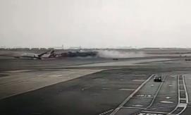 Avión de Latam sufre accidente en pista de aeropuerto en Perú: Dos bomberos murieron en el lugar Avión de Latam sufre accidente en pista de aeropuerto en Perú: Dos bomberos murieron en el lugar