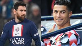Jugando ajedrez: La icónica imagen de Messi y Ronaldo a un día del inicio de Catar 2022 Jugando ajedrez: La icónica imagen de Messi y Ronaldo a un día del inicio de Catar 2022