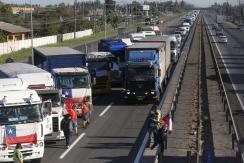 Gobierno: "No hay un fundamento en que el paro de camioneros continúe" Gobierno: "No hay un fundamento en que el paro de camioneros continúe"
