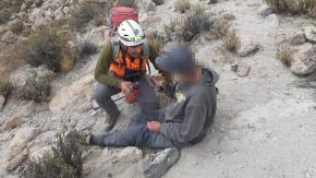 Encuentran con vida a ciudadano sueco extraviado en el altiplano de la provincia de El Loa Encuentran con vida a ciudadano sueco extraviado en el altiplano de la provincia de El Loa