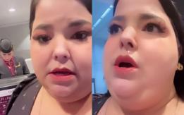 "Fui humillada": Influencer acusa a aerolínea de no dejarla viajar por ser 'demasiado gorda' "Fui humillada": Influencer acusa a aerolínea de no dejarla viajar por ser 'demasiado gorda'