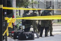 Fiscalía confirma que artefacto hallado en Providencia era explosivo y no detonó por una falla Fiscalía confirma que artefacto hallado en Providencia era explosivo y no detonó por una falla