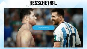 Messimetral: la herramienta que mide la distancia entre Messi y Canelo y el riesgo de que se crucen Messimetral: la herramienta que mide la distancia entre Messi y Canelo y el riesgo de que se crucen