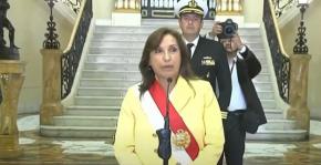 [VIDEO] La asunción de la nueva presidenta de Perú