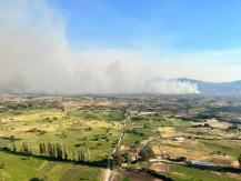 Incendio forestal provoca corte de tránsito en la Ruta 78 por nula visibilidad Incendio forestal provoca corte de tránsito en la Ruta 78 por nula visibilidad