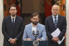 Boric expresa "gratitud" por acuerdo constitucional: "Un paso necesario y espero, decisivo" Boric expresa "gratitud" por acuerdo constitucional: "Un paso necesario y espero, decisivo"