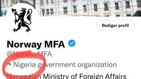 ¿Estrecha vecindad alfabética?: El disparatado error que "denunció" Noruega por parte de Twitter ¿Estrecha vecindad alfabética?: El disparatado error que "denunció" Noruega por parte de Twitter