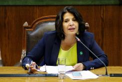 Marcela Ríos, la ministra que quedó en el ojo del huracán por la elección del Fiscal Nacional Marcela Ríos, la ministra que quedó en el ojo del huracán por la elección del Fiscal Nacional