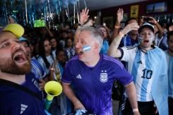 Cábalas y cruces, los argentinos palpitan la final con Francia Cábalas y cruces, los argentinos palpitan la final con Francia