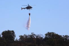 La Araucanía: Onemi decreta alerta roja para Lumaco por incendio forestal cercano a viviendas