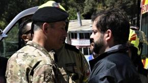 La propuesta de Boric para que las FFAA tomen el control del orden público en la frontera La propuesta de Boric para que las FFAA tomen el control del orden público en la frontera