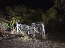 Cuatro lesionados tras volcamiento de vehículo en Talagante: Uno de ellos mantiene lesiones graves Cuatro lesionados tras volcamiento de vehículo en Talagante: Uno de ellos mantiene lesiones graves