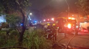 Incendio consume vivienda en Barrio Franklin Incendio consume vivienda en Barrio Franklin