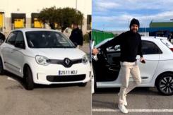 Piqué llega a la Kings League.... ¡en un Twingo! Piqué llega a la Kings League.... ¡en un Twingo!