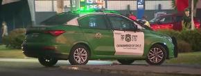 Carabineros detienen a tres menores de edad que transitaban en vehículo robado por Macul Carabineros detienen a tres menores de edad que transitaban en vehículo robado por Macul