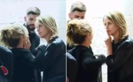 Le toma la cara y la hace callar: viralizan antiguo video de la madre de Piqué con Shakira Le toma la cara y la hace callar: viralizan antiguo video de la madre de Piqué con Shakira