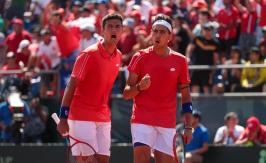 Copa Davis: Tabilo y Barrios se imponen en el dobles y Chile aventaja a Kazajistán Copa Davis: Tabilo y Barrios se imponen en el dobles y Chile aventaja a Kazajistán