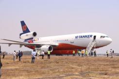 Ten Tanker ya aterrizó en el Biobío para iniciar su misión en Chile