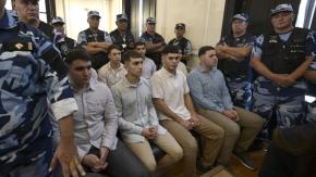 Cinco rugbiers condenados a prisión perpetua por crimen de joven en Argentina Cinco rugbiers condenados a prisión perpetua por crimen de joven en Argentina