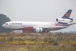 Representante del "Ten Tanker" asegura que avión podría volver a operar antes del sábado