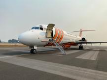 [VIDEO] Aero Tanker comienza a operar con sus primeras descargas en Ñuble